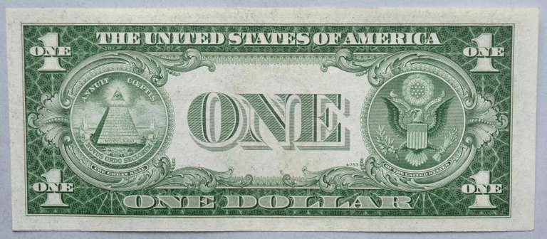 Gem CU $1 1935 C Star Silver Certificate
