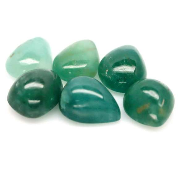Stunning 14.83ct blue green Grandidierite set