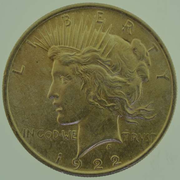 1922 Peace Silver Dollar