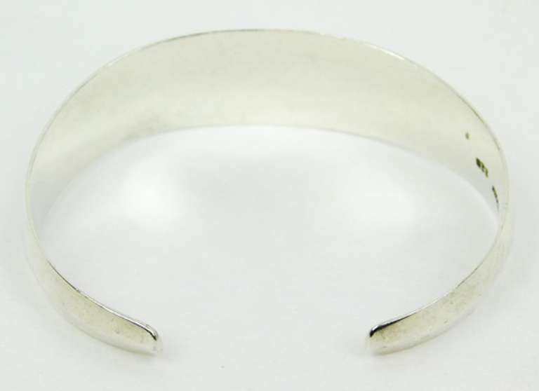 Vintage Taxco Mexico Sterling Cuff Bracelet