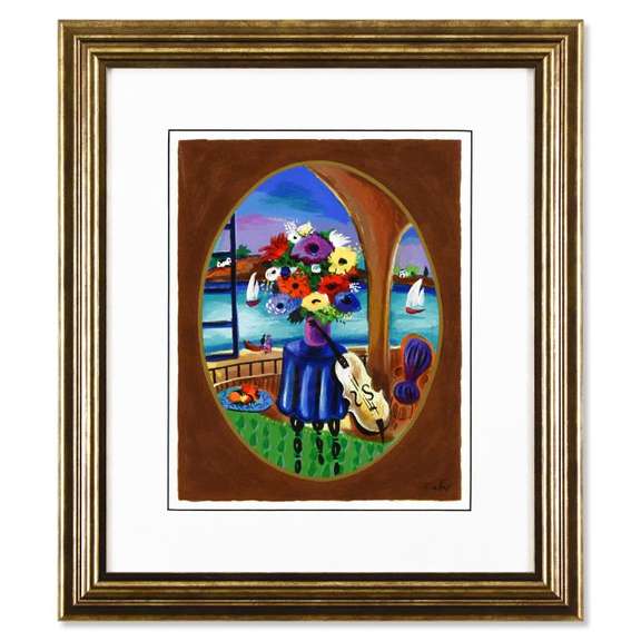 Shlomo Alter (1936-2021), Framed Limited Edition Serigraph, PP Numbered 1/50 and Hand Signed with Letter of Authenticity.