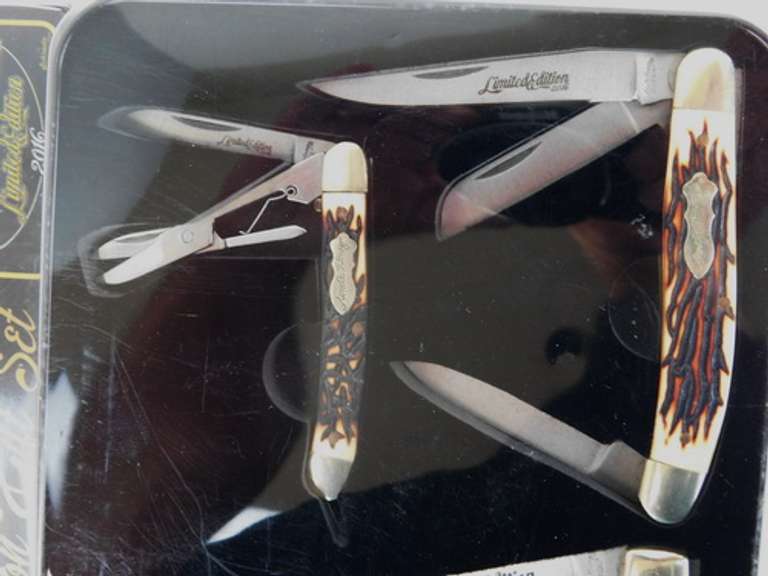 Uncle Henry Limited Ed. 2016 3 Knife Set - Unopened