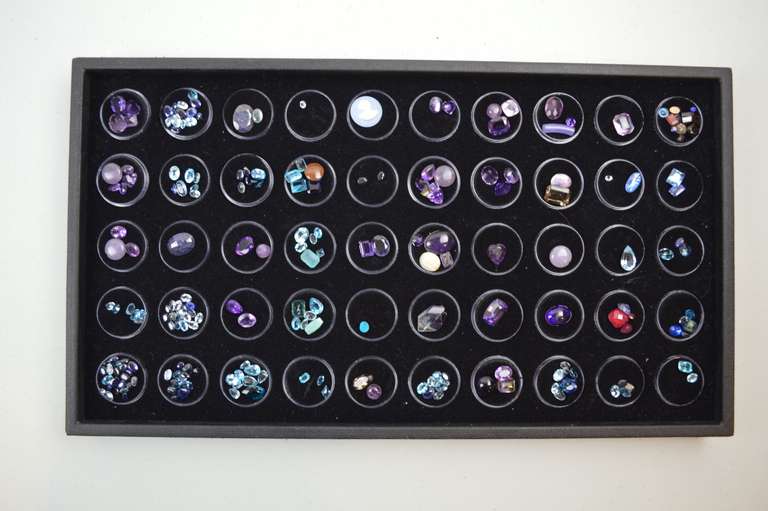 Loos Gemstones Tray Lot