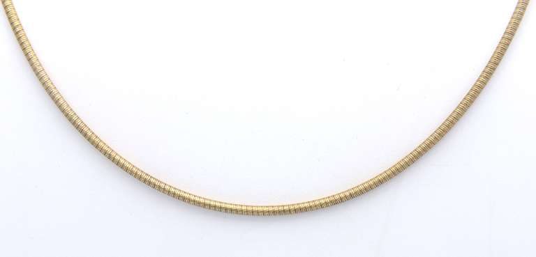 Vintage Sterling Silver Italian Necklace