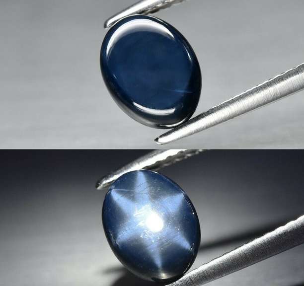 Stunning 2.31ct cobalt blue Star Sapphire