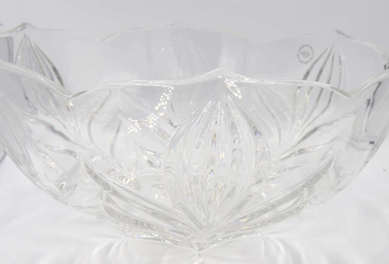 Lenox Large Crystal Clear Salad Bowl