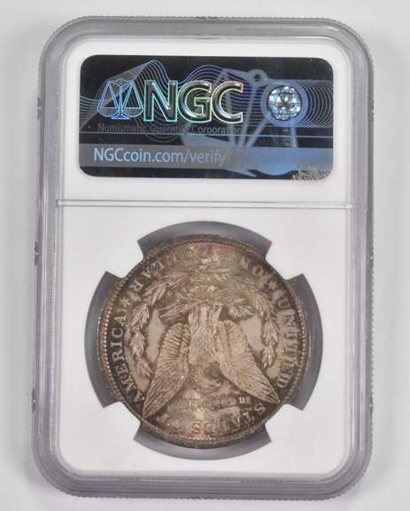 MS63 1890-O Morgan Silver Dollar - Graded NGC