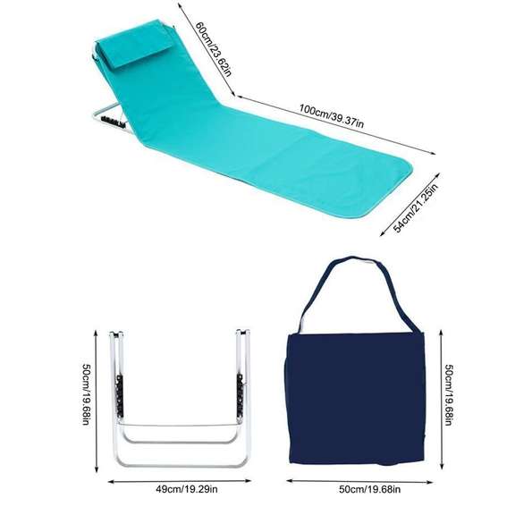 Portable Folding Beach Chairs Foldable Recliner