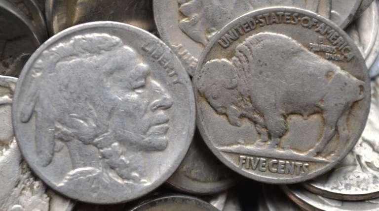 247 Unsearched Part Date Buffalo Head Nickels