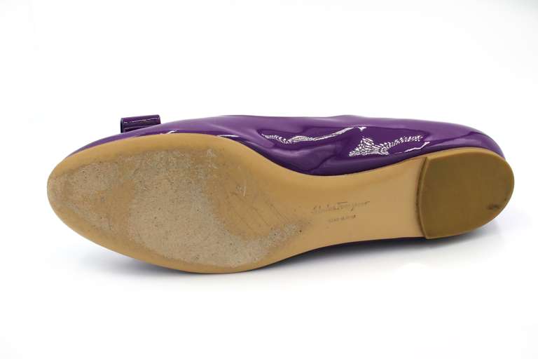 Ferragamo Bonnett Flats Size 10 W/ Box