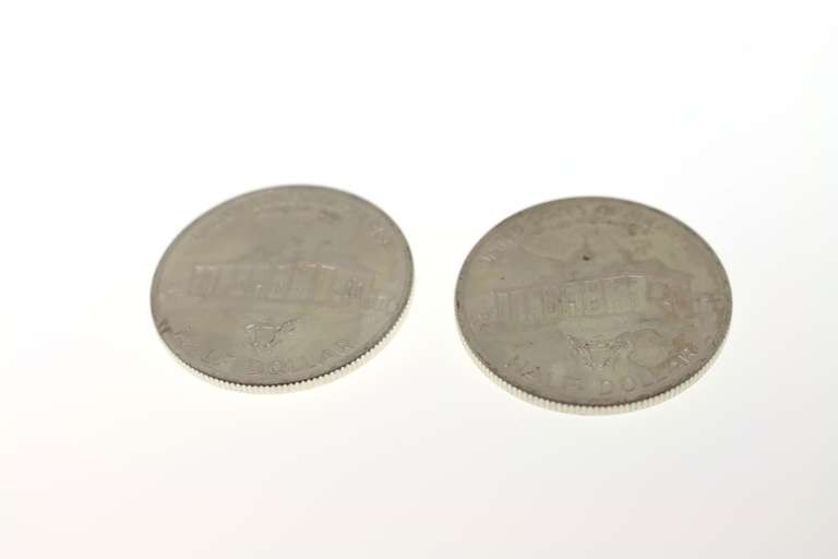 Set of 2 1982 George Washington 90% Silver Commemorative Half Dollars
