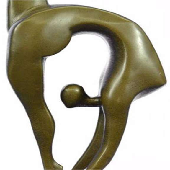 Ballerina Bronze Figure