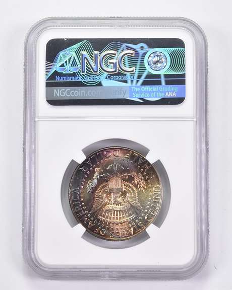 MS64* 1964 Kennedy Half Dollar - Graded NGC AMAZING Tone