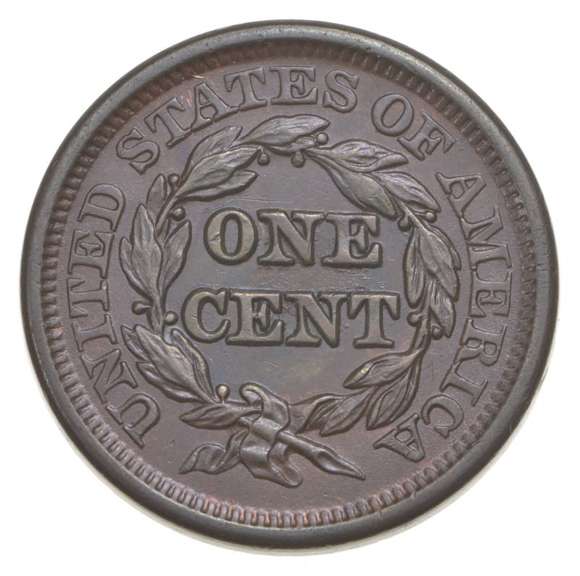 1846 Braided Hair Large Cent - Small Date