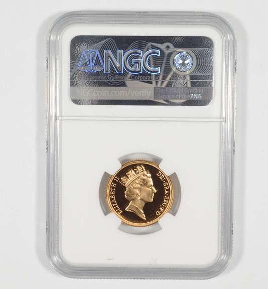 PF69 UCAM 1994 Great Britain 1 Sovereign - Graded NGC