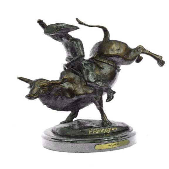 Rodeo Rider Bronze Sculpture