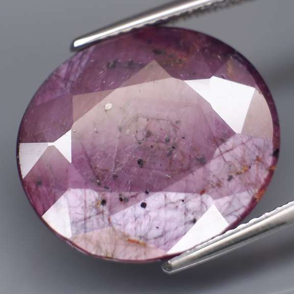 Rich color UNHEATED 16.94ct Winza Ruby