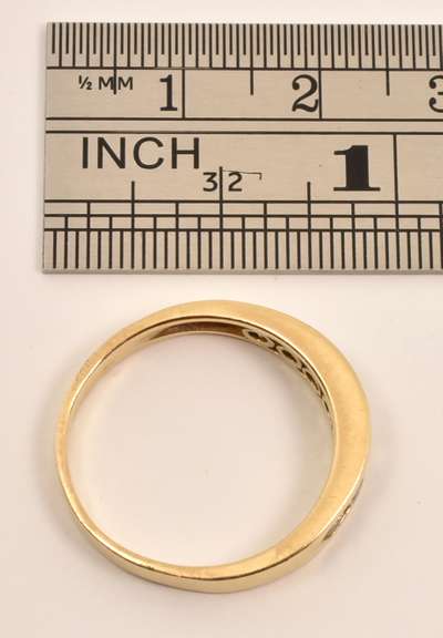 Practical Channel Set Diamond Ring