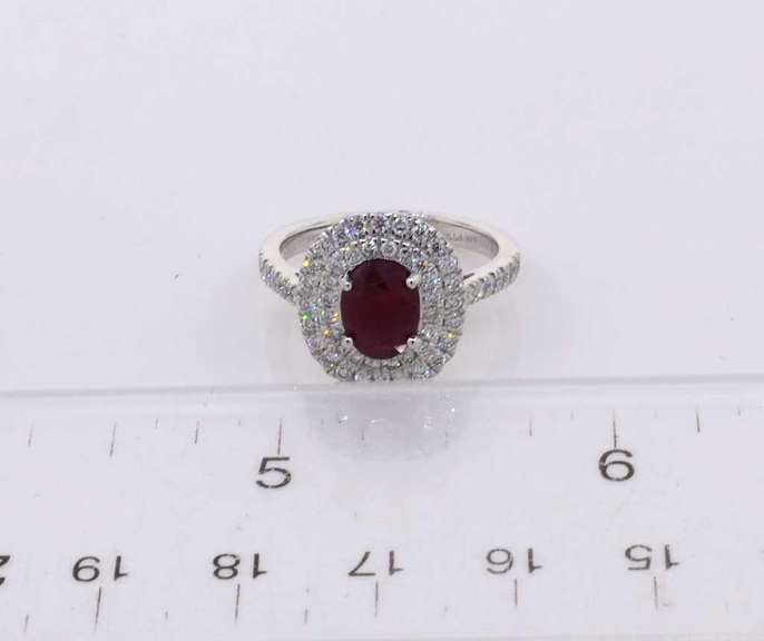 Illustrious Ruby and Diamond Ring