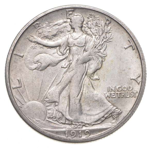 1919-S Walking Liberty Half Dollar