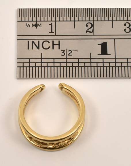 Stylish 14k Toe Ring