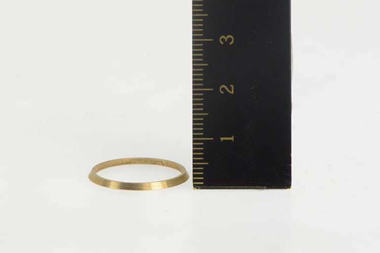 14K Yellow Gold Vintage NOS 1950's Stackable Plain Band Ring