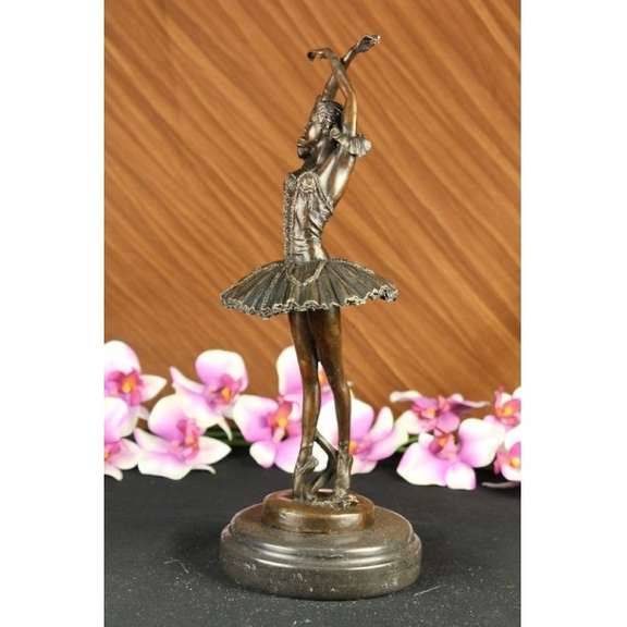 Lady Ballerina Bronze Sculpture
