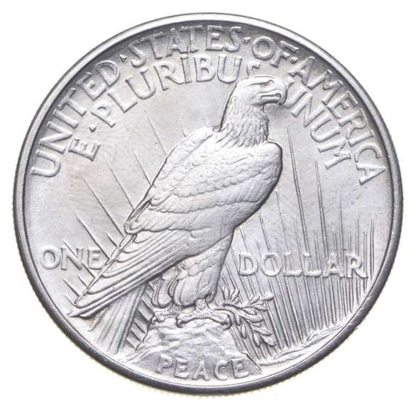 1921 Peace Silver Dollar