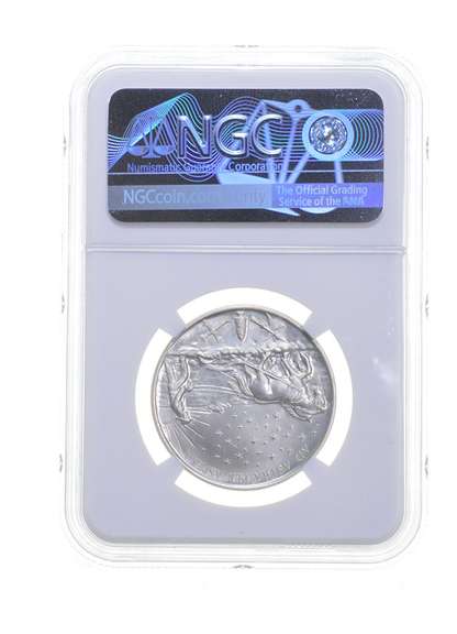 MS66 1961 Kansas Statehood Silver So Called Half Dollar - Graded NGC