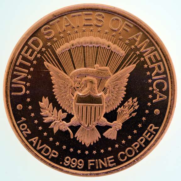 Trump Vote in 2020 1 oz .999 Fine Copper Round