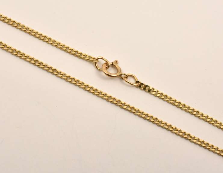 Durable 14k Standard Link Necklace