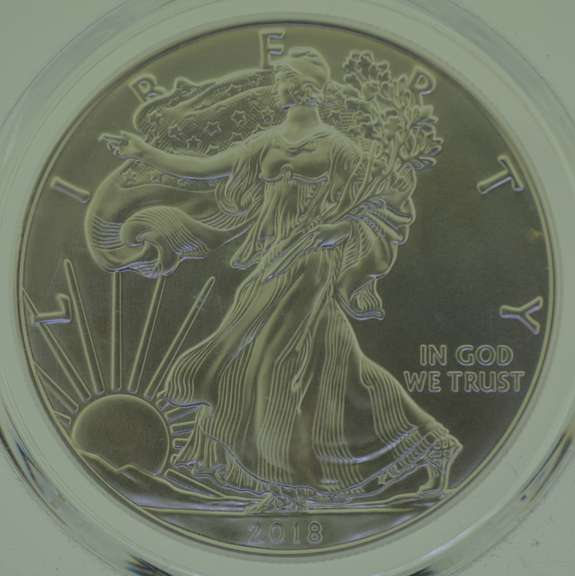 2018 PCGS MS70 Silver American Eagle Dollar