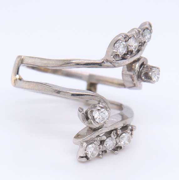 Favorite White Gold Diamond Wrap Ring