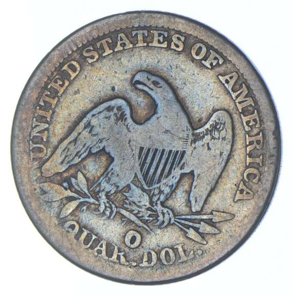 1854-O Seated Liberty Quarter - Arrows