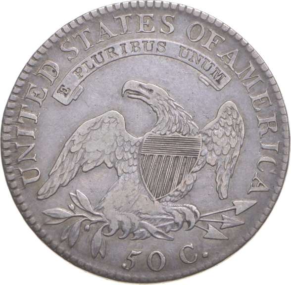 1819/8 Capped Bust Half Dollar - O-102 Large 9