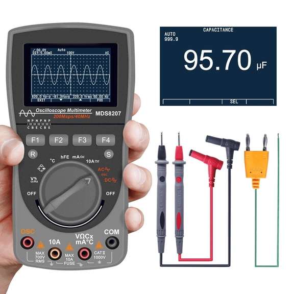 Intelligent 2in1 Digital 40MHz Oscilloscope Multimeter