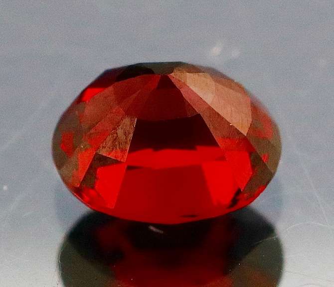 Top cherry red 2.01ct Rhodolite Garnet