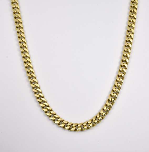 Classic 14k Standard Link Necklace