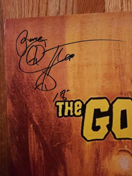 Corey Feldman The Goonies Autographed 24x36 Poster ACOA