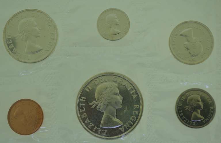 1963 Royal Canadian 1.11 oz Silver Proof Set