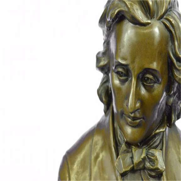 Felix Mendelssohn Bronze Statue