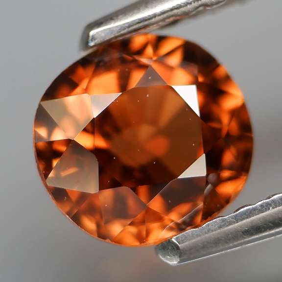 Top luster 1.17ct natural Imperial Zircon