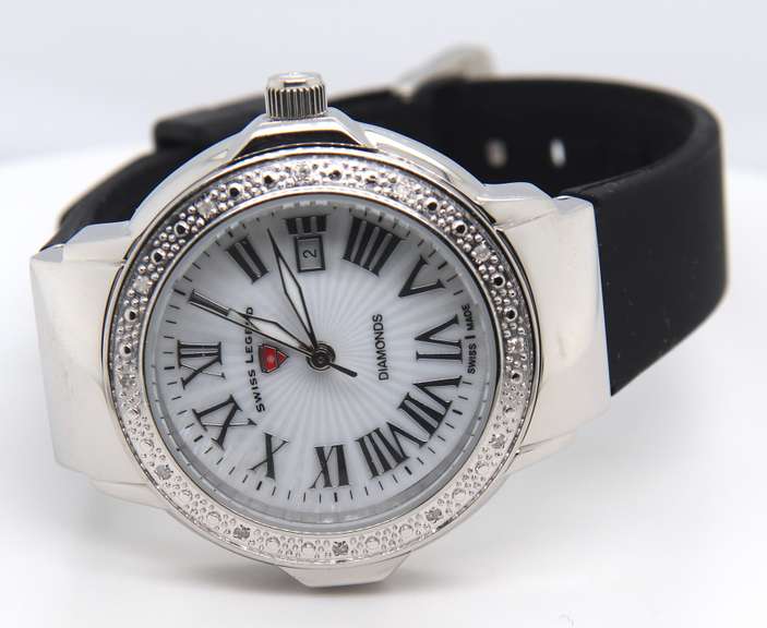 Swiss Legend South Beach Quartz Diamond Watch