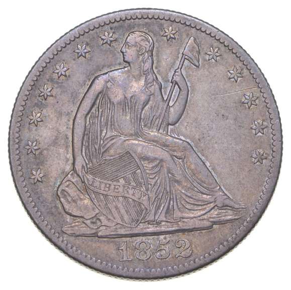 1852-O Seated Liberty Half Dollar