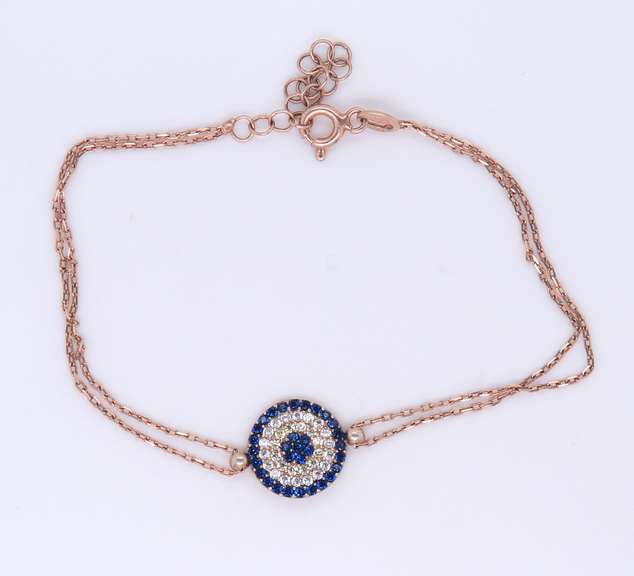 Sterling Silver Cubic Zirconia Bracelet