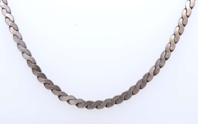 Vintage Sterling Silver Necklace