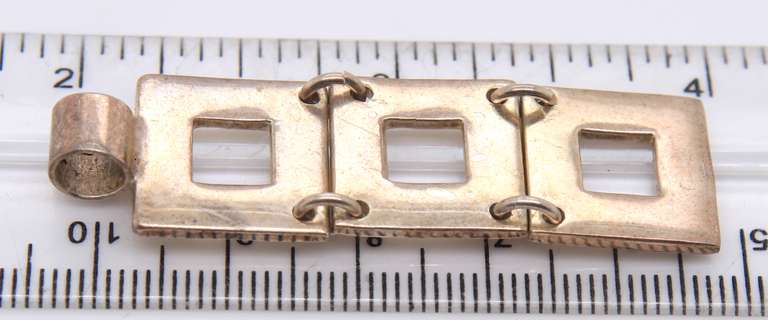 Vintage Sterling Silver Pendant