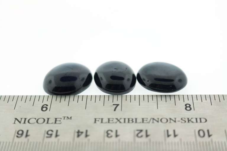 Trio of Star Sapphire Gemstones