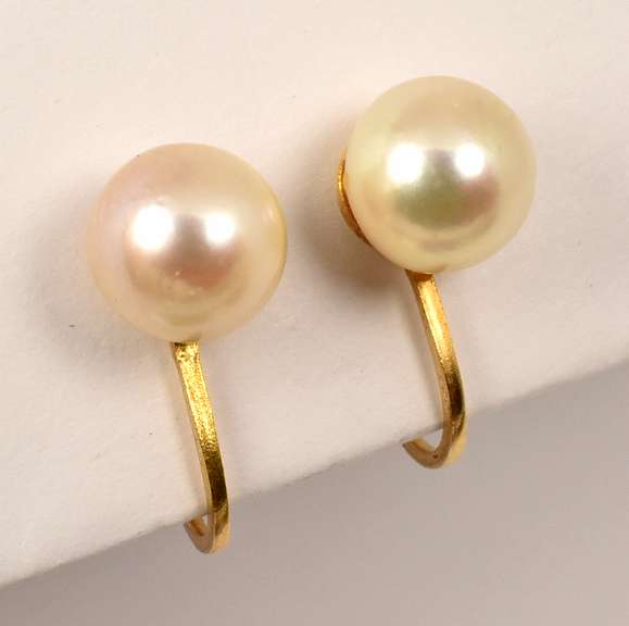 Pearl Earrings for Non-Pierced Ears
