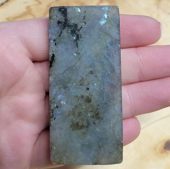 Amazing teal flashing! 178.88ct Labradorite cabochon